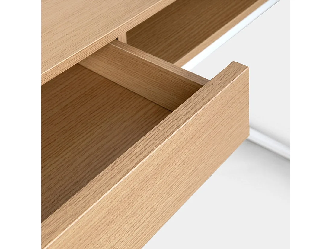 Mesa escritorio de Madera Natural 78 x 120- Aidan