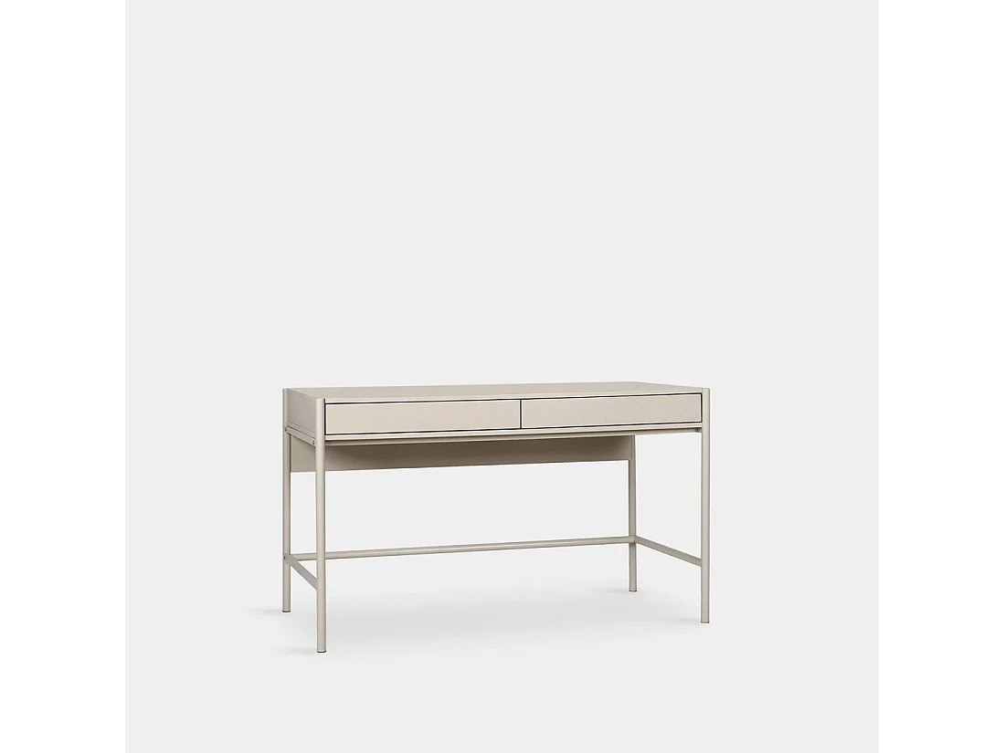 Mesa escritorio de Lacado Gris perla 78 x 120- Cleo