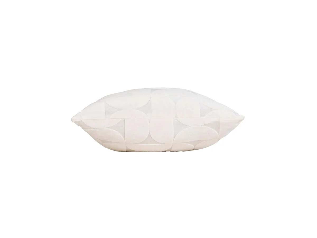 Housse de Coussin en Velours "Curly" 40x40cm Naturel