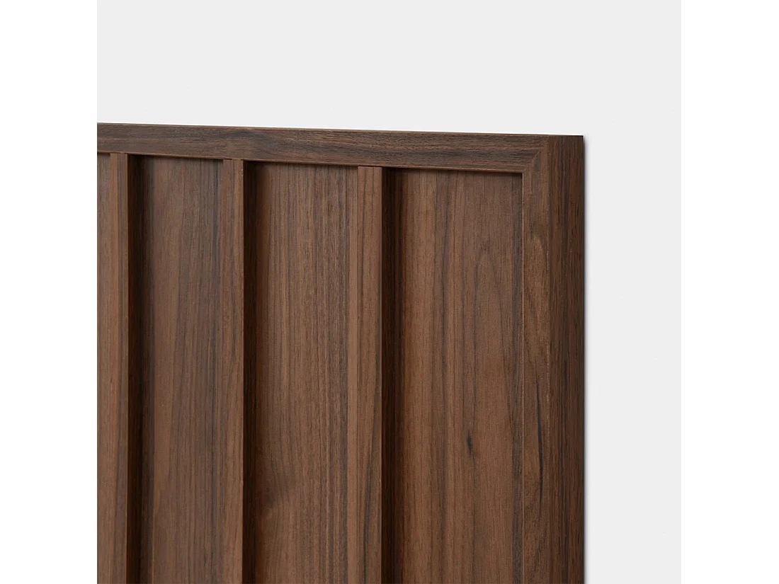 Tête de lit double en bois noyer 170x75 cm-Kairo