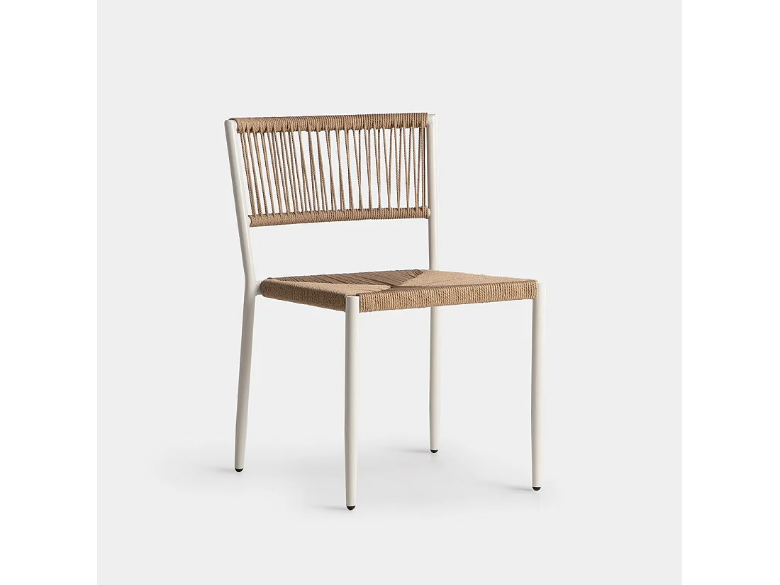 Silla de jardín de Fibra sintética Natural 79 x 53- Kale