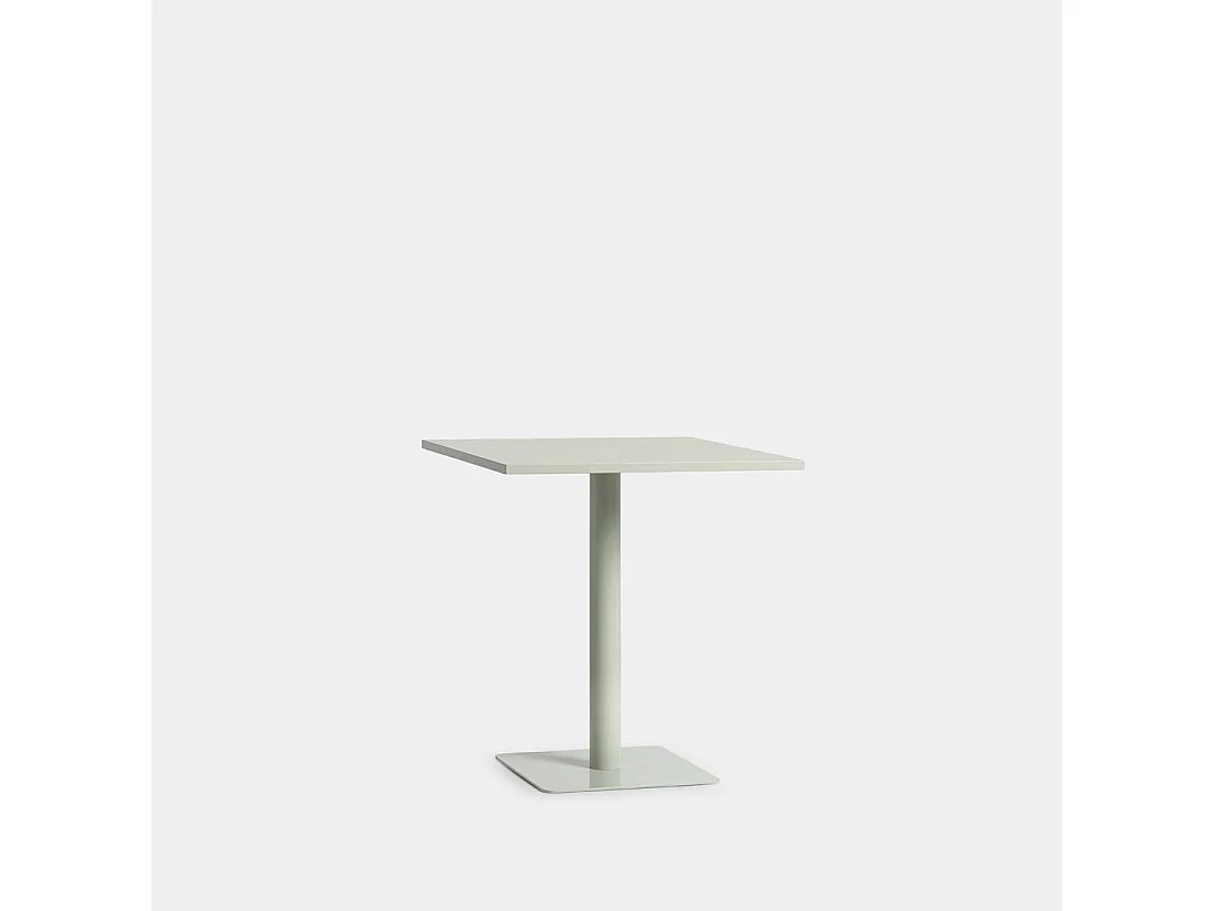 Table fixe en métal vert 70x76 cm-Thule