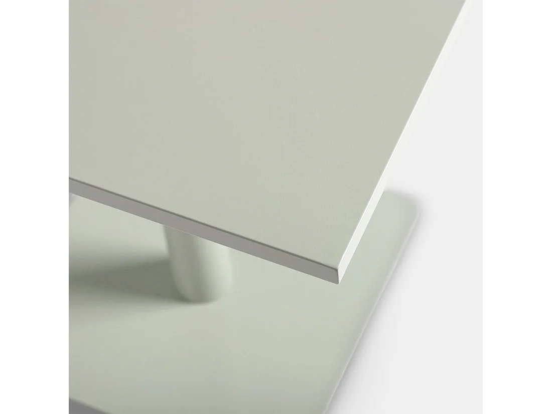 Table fixe en métal vert 70x76 cm-Thule
