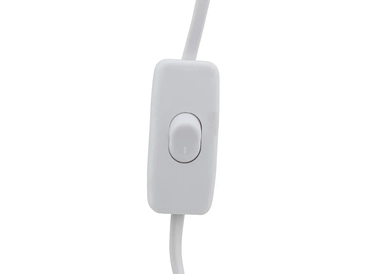 Lampe à Poser en Métal "Miria" 34cm Blanc