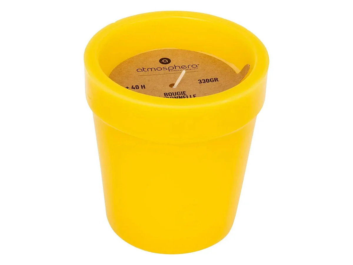 Bougie Parfumée "Gini" 330g Citronnelle