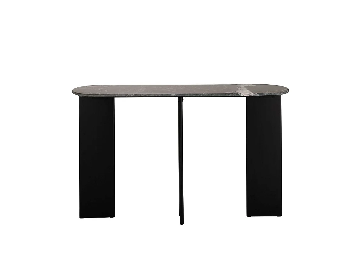 Console en Marbre "Mathilde" 140cm Noir