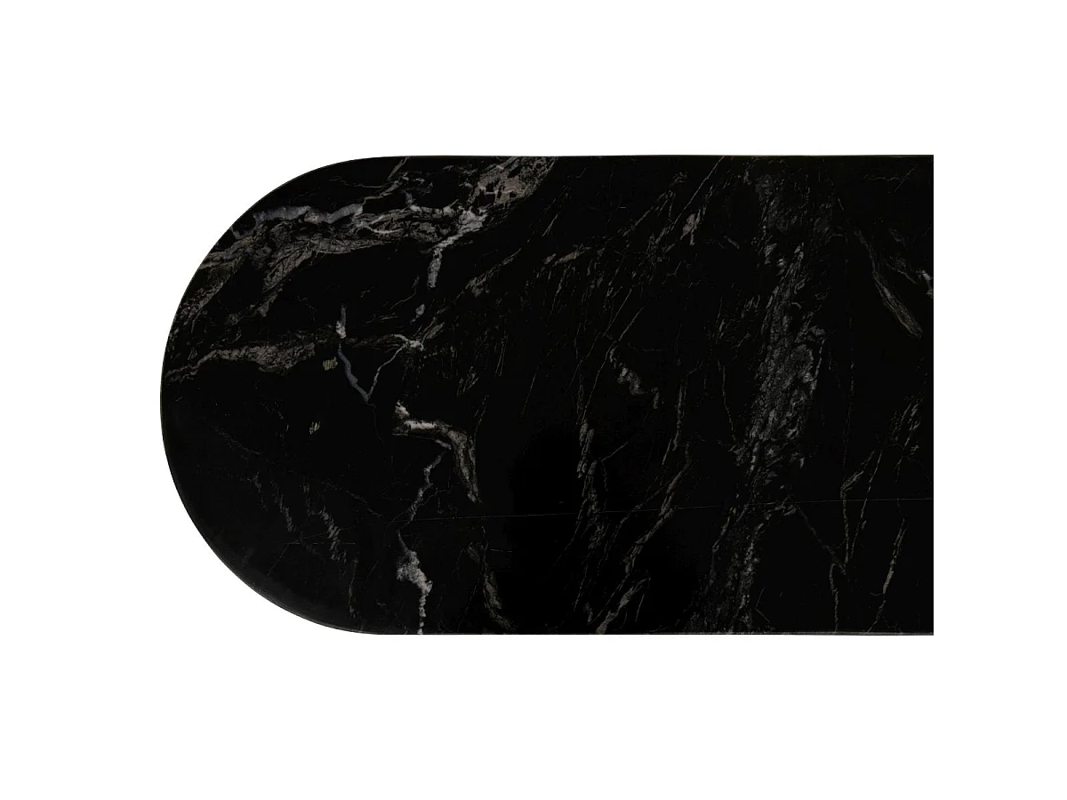 Console en Marbre "Mathilde" 140cm Noir