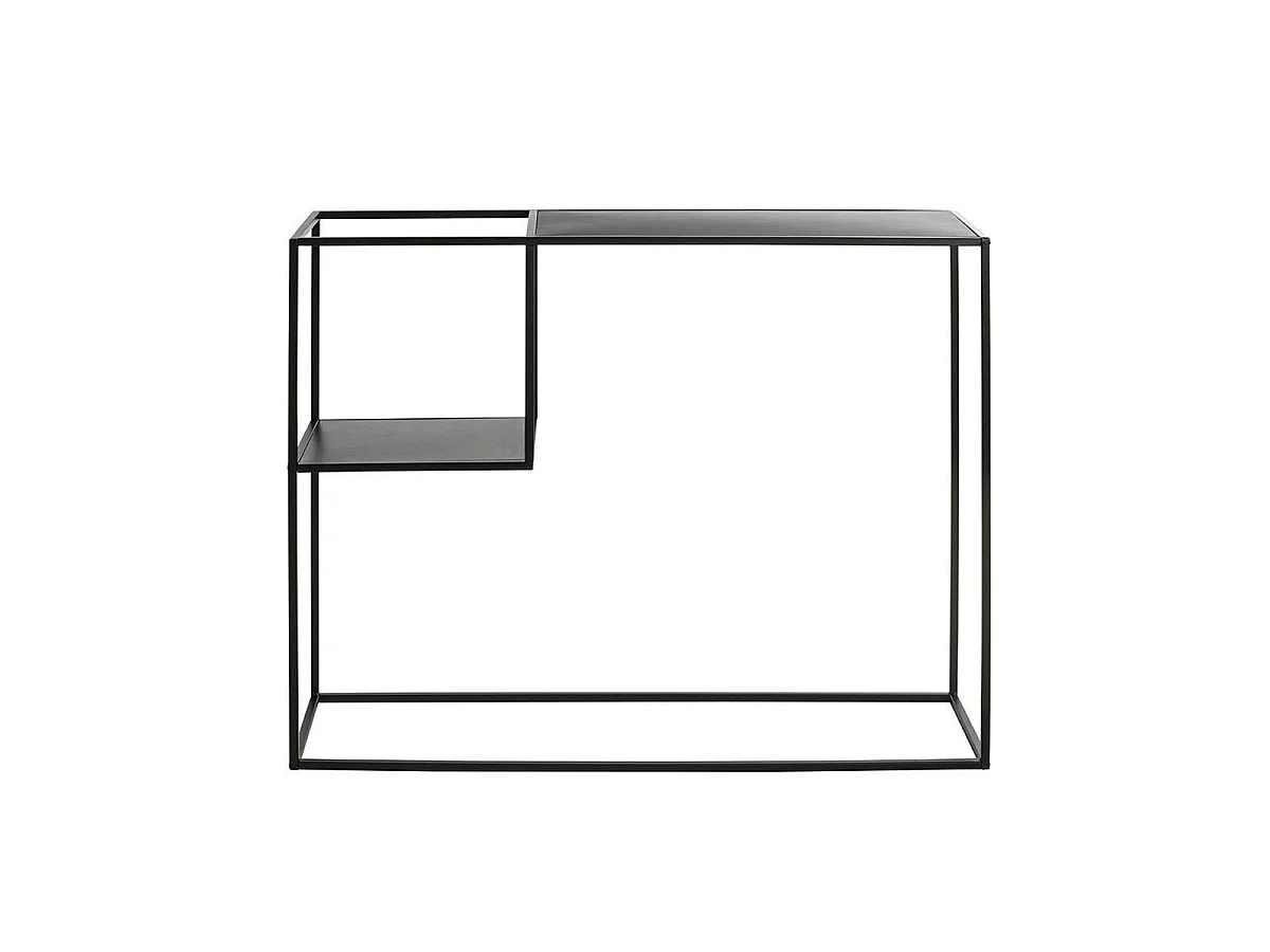 Console Design en Métal "Soraya" 100cm Noir
