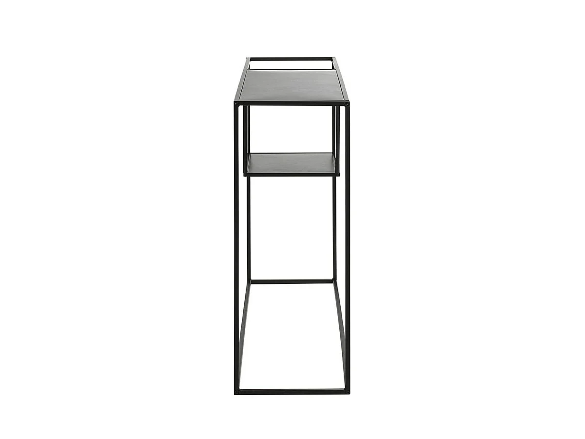 Console Design en Métal "Soraya" 100cm Noir