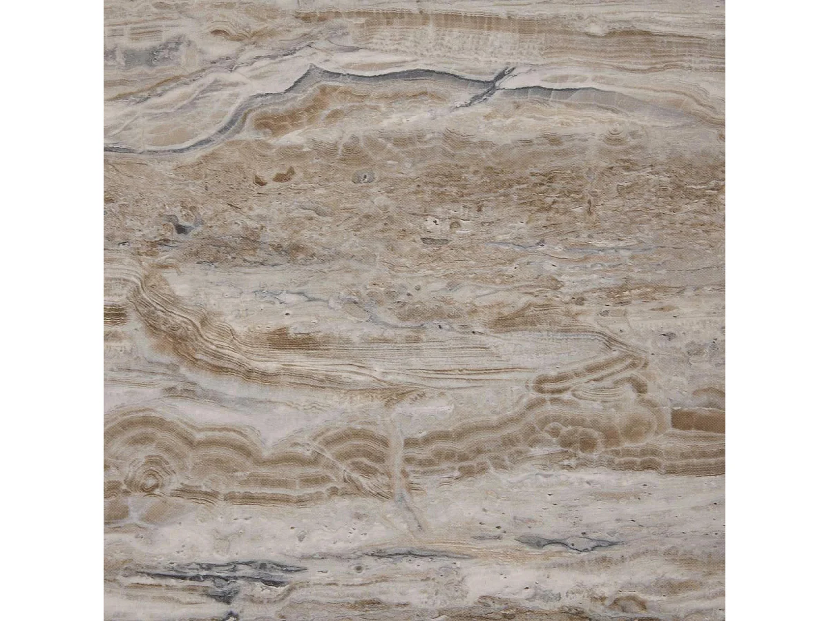 Console Effet Marbre "Tusco" 140cm Noir