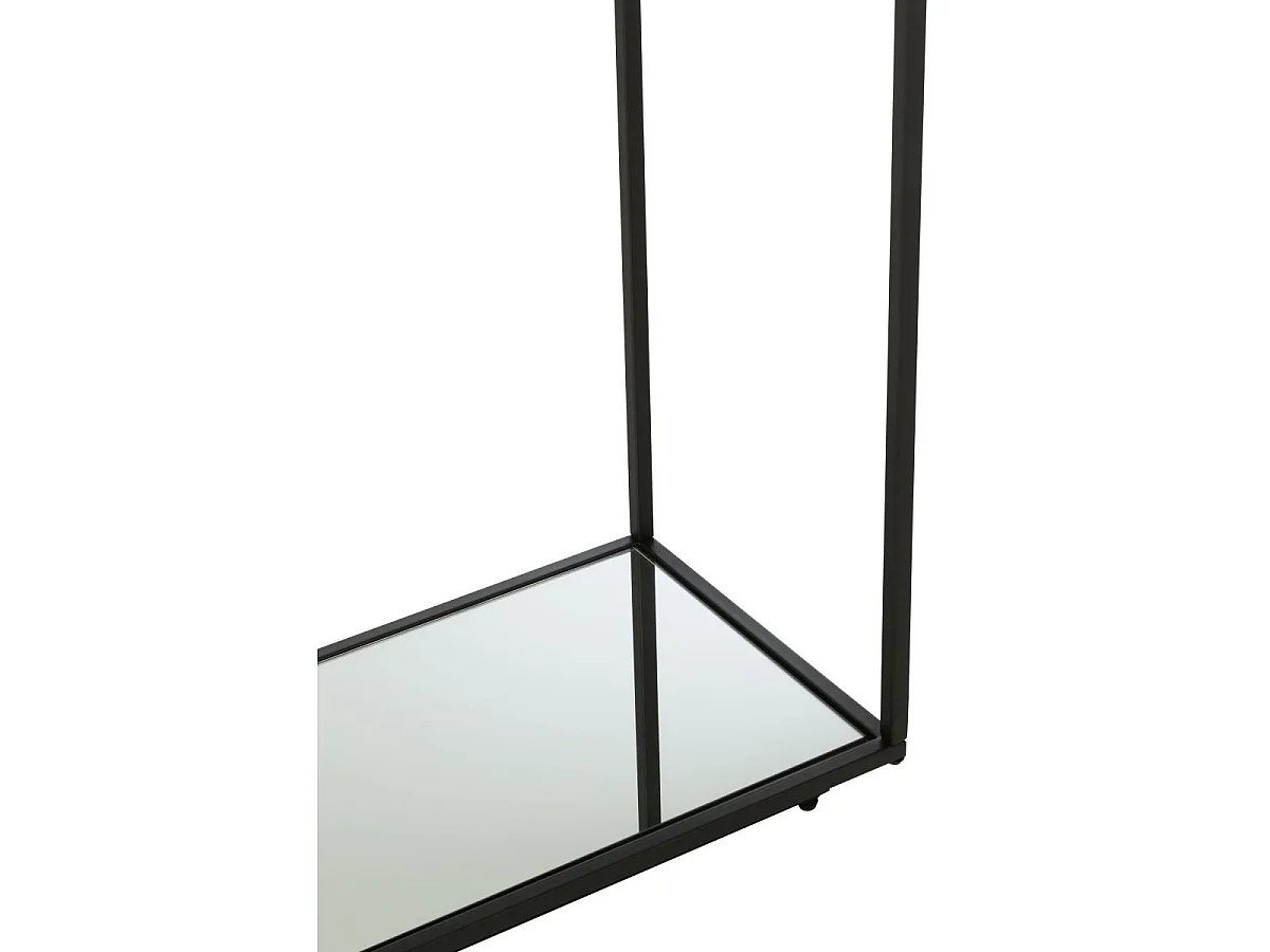 Console en Verre "Lorie" 132cm Noir
