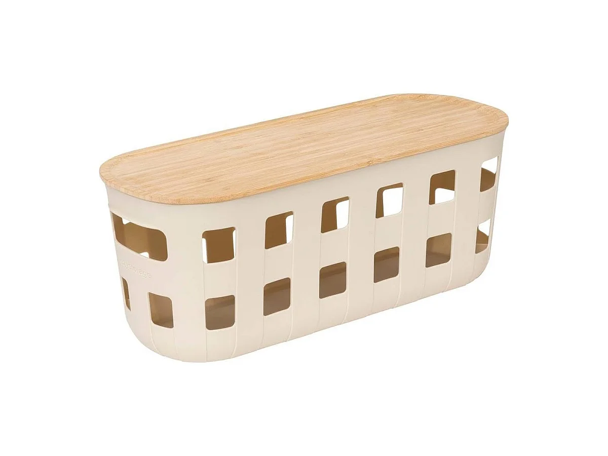 Panier de Rangement Étroit "Harmony" 5,65L Beige