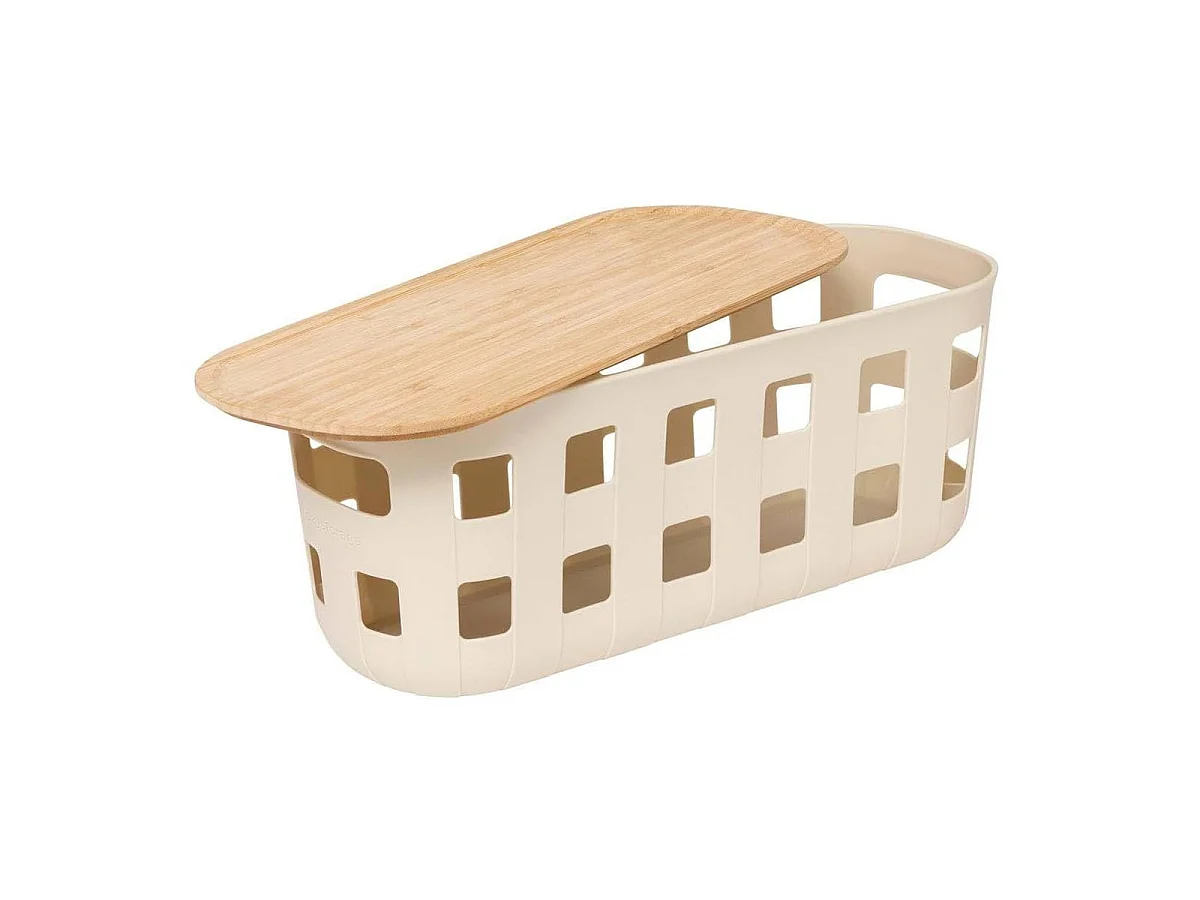 Panier de Rangement Étroit "Harmony" 5,65L Beige