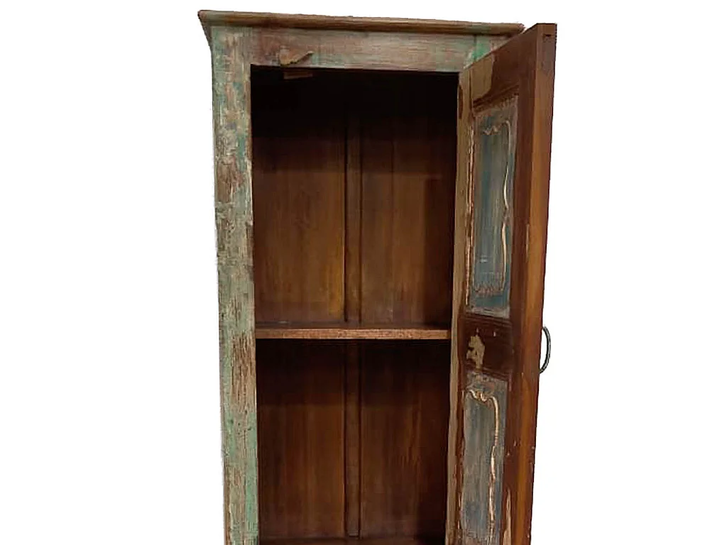 Armário de madeira artesanal 57x36x193cm