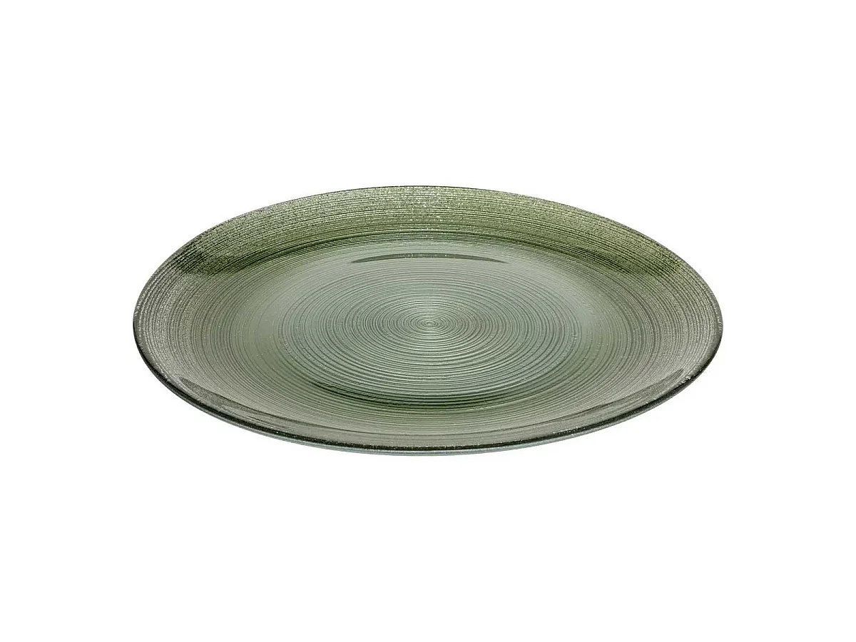 Lot de 6 Assiettes à Dessert "Jem" 21cm Vert