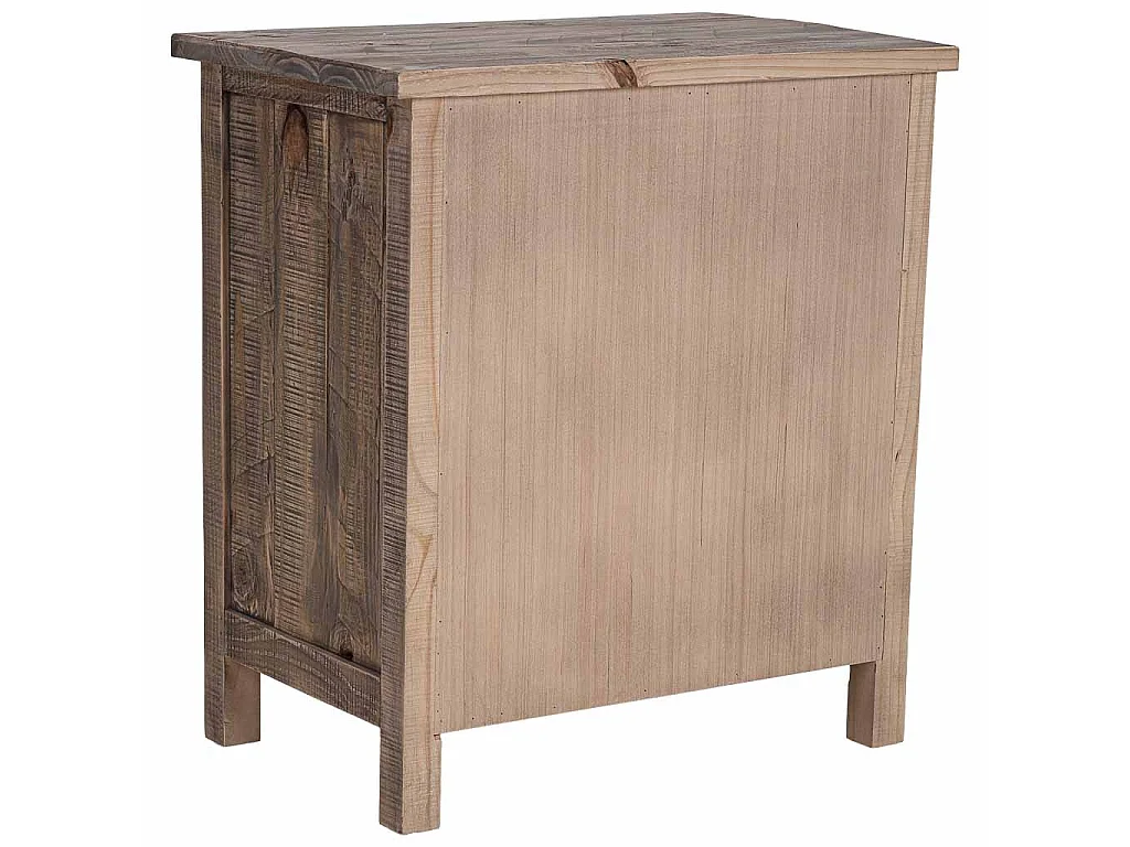 Nachttisch aus Holz braun, 62,5 x 40 x 68,5 cm (H)