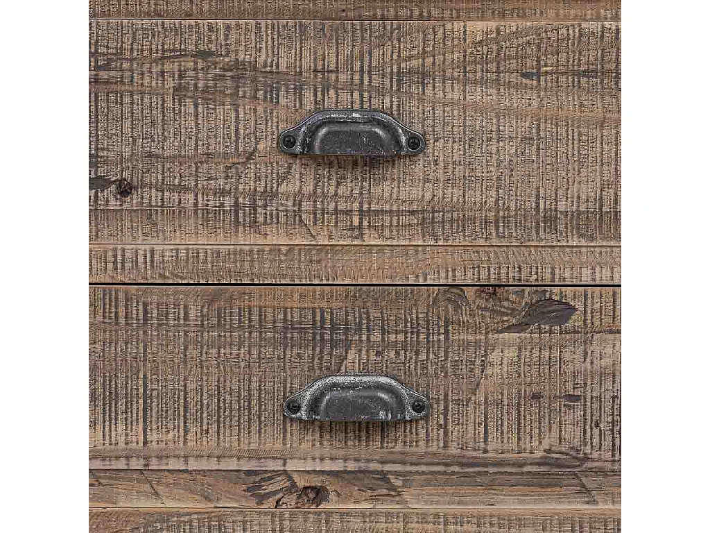 Nachttisch aus Holz braun, 62,5 x 40 x 68,5 cm (H)
