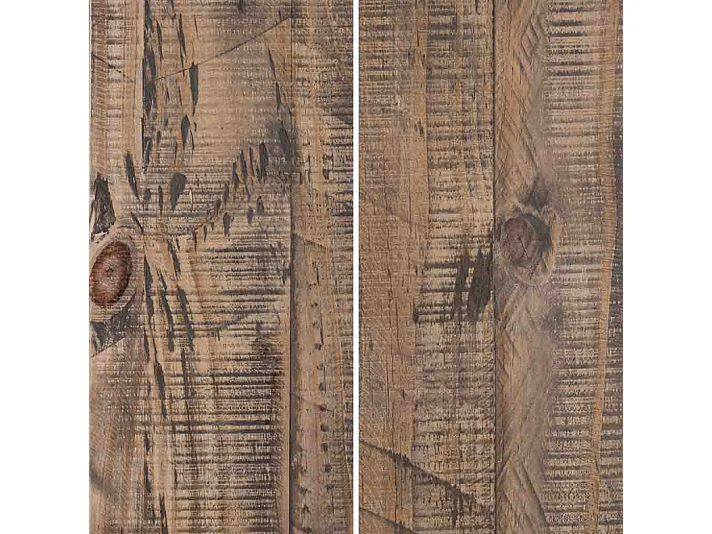 Brauner Nachttisch aus Holz, 50 x 40 x 65 cm (H)
