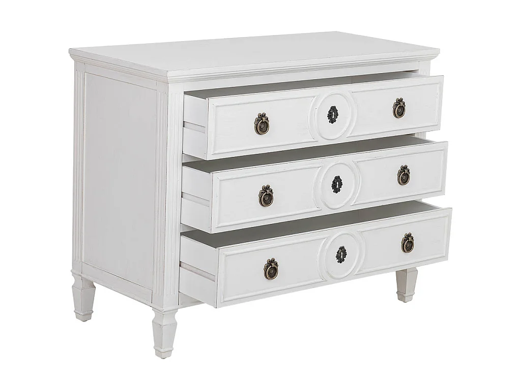 Commode en bois 102 x 46 x 80 cm (h)
