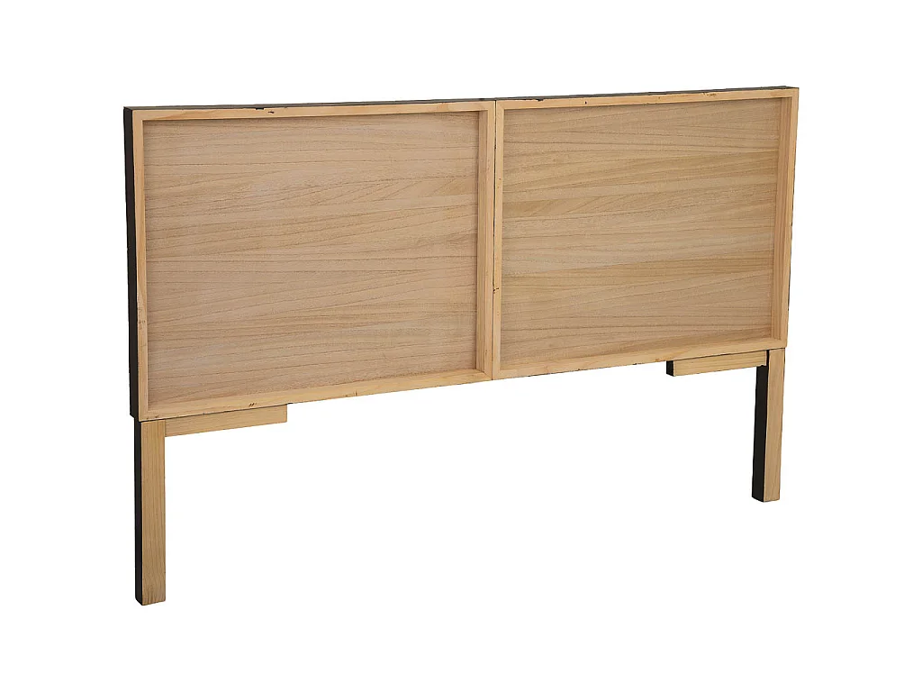Tête de lit en bois recyclé brun 160 x 7 x 100 cm