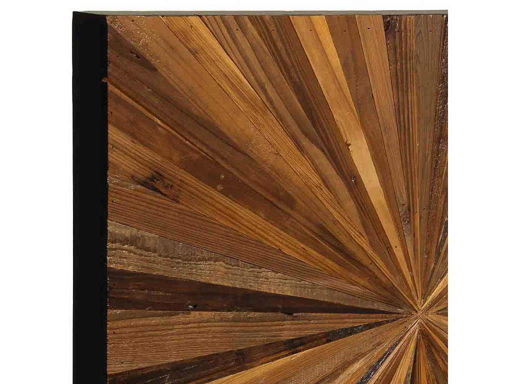 Tête de lit en bois recyclé brun 160 x 7 x 100 cm