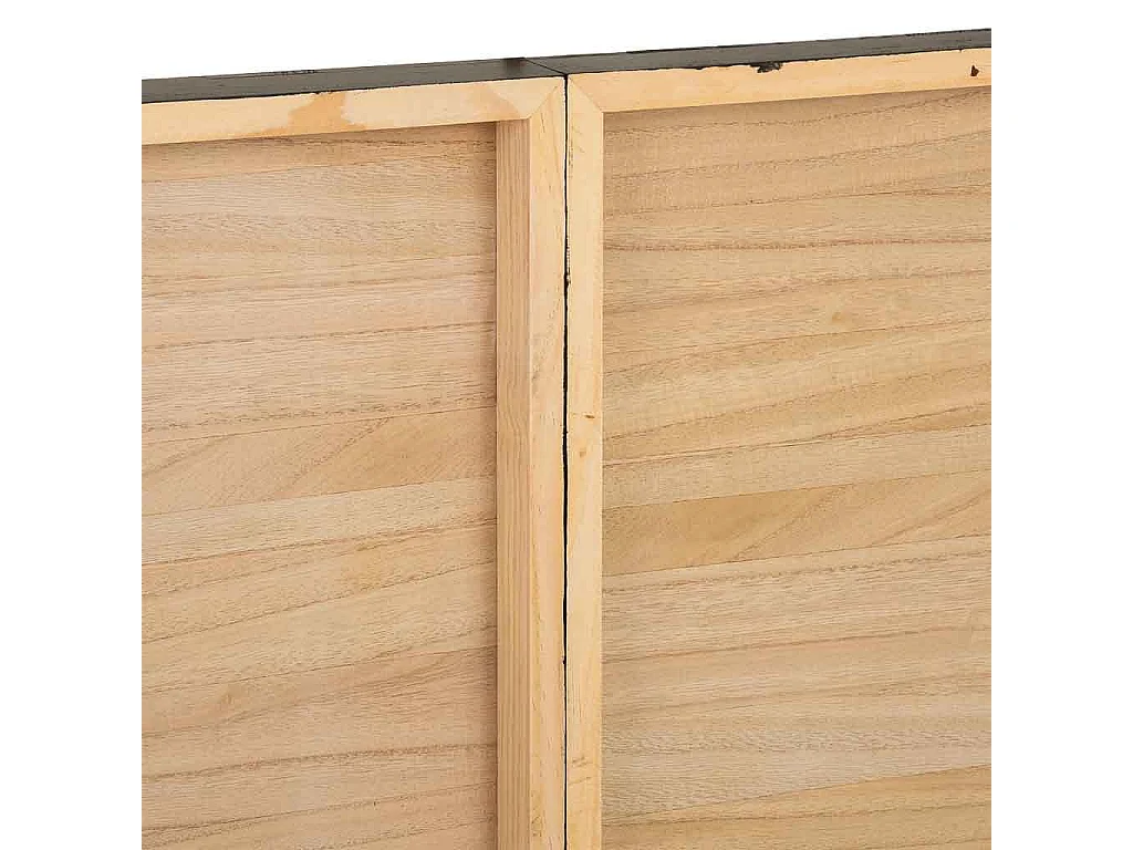 Tête de lit en bois recyclé brun 160 x 7 x 100 cm