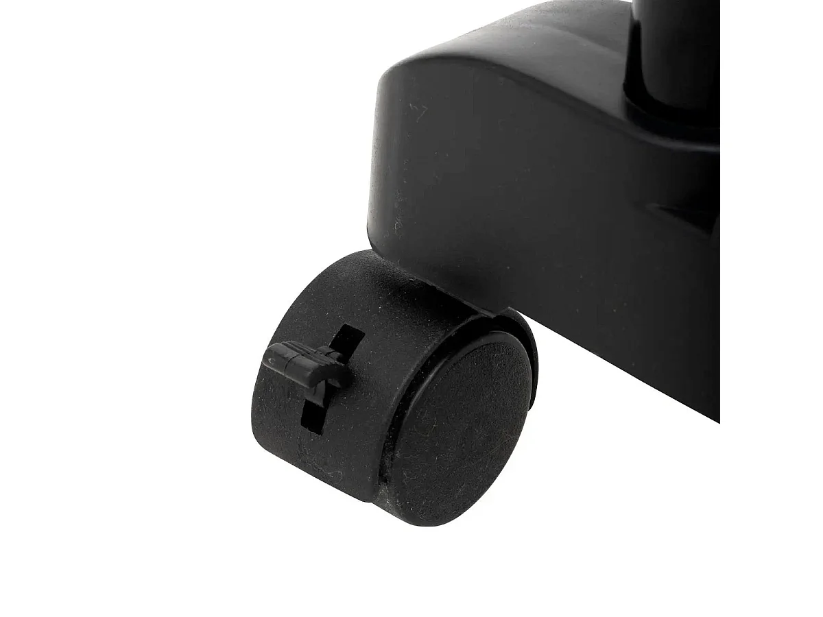 Portant à Vêtements Double en Inox "Woody" 165cm Noir