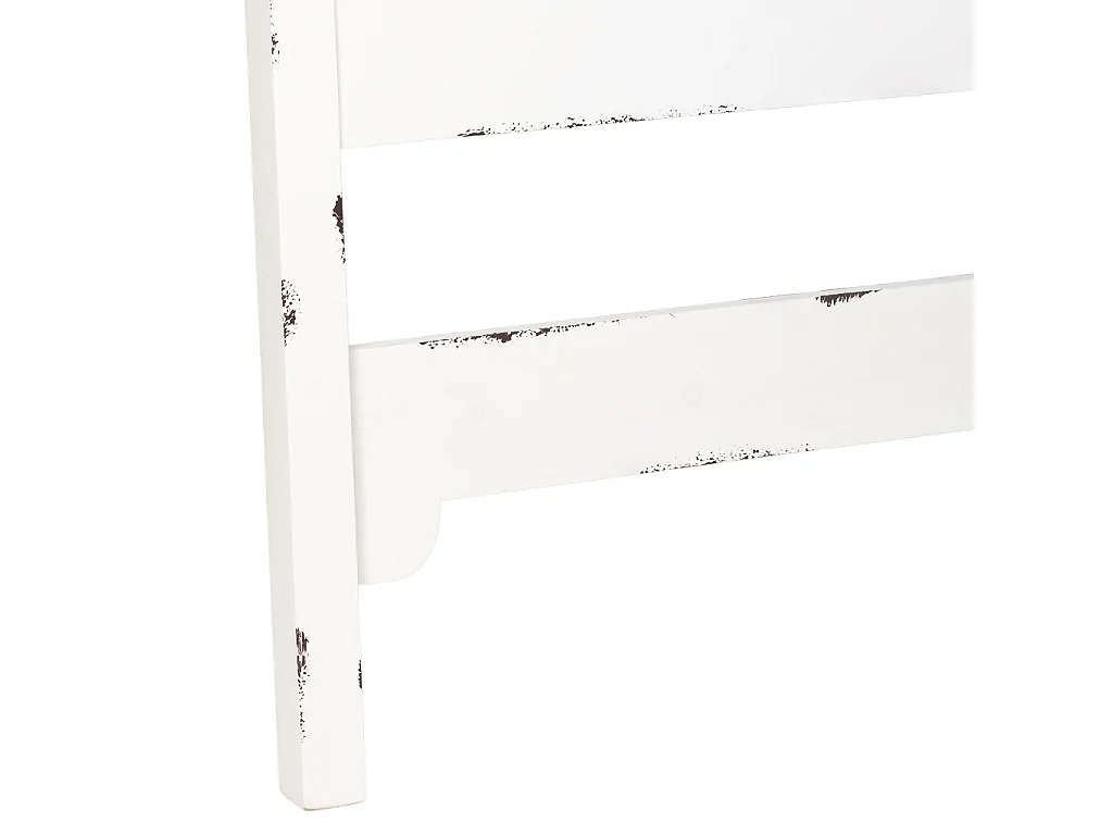 Tête de lit en bois blanc 150x5x130
