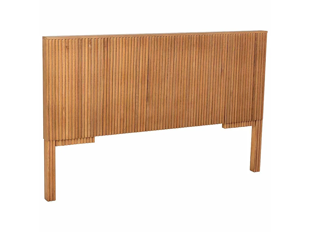 Tête de lit en bois marron 160x07x100