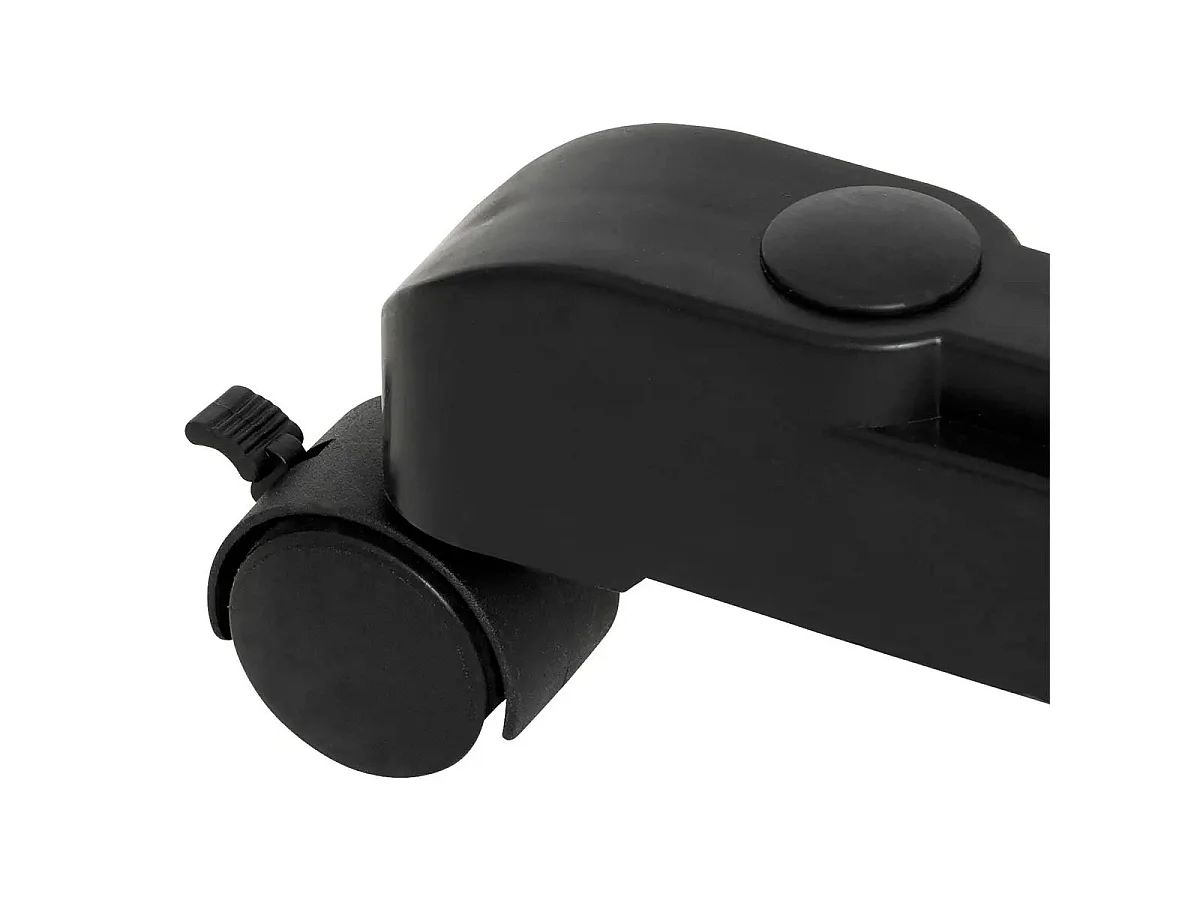 Portant à Vêtements Extensible "Effet Bois" 166cm Noir