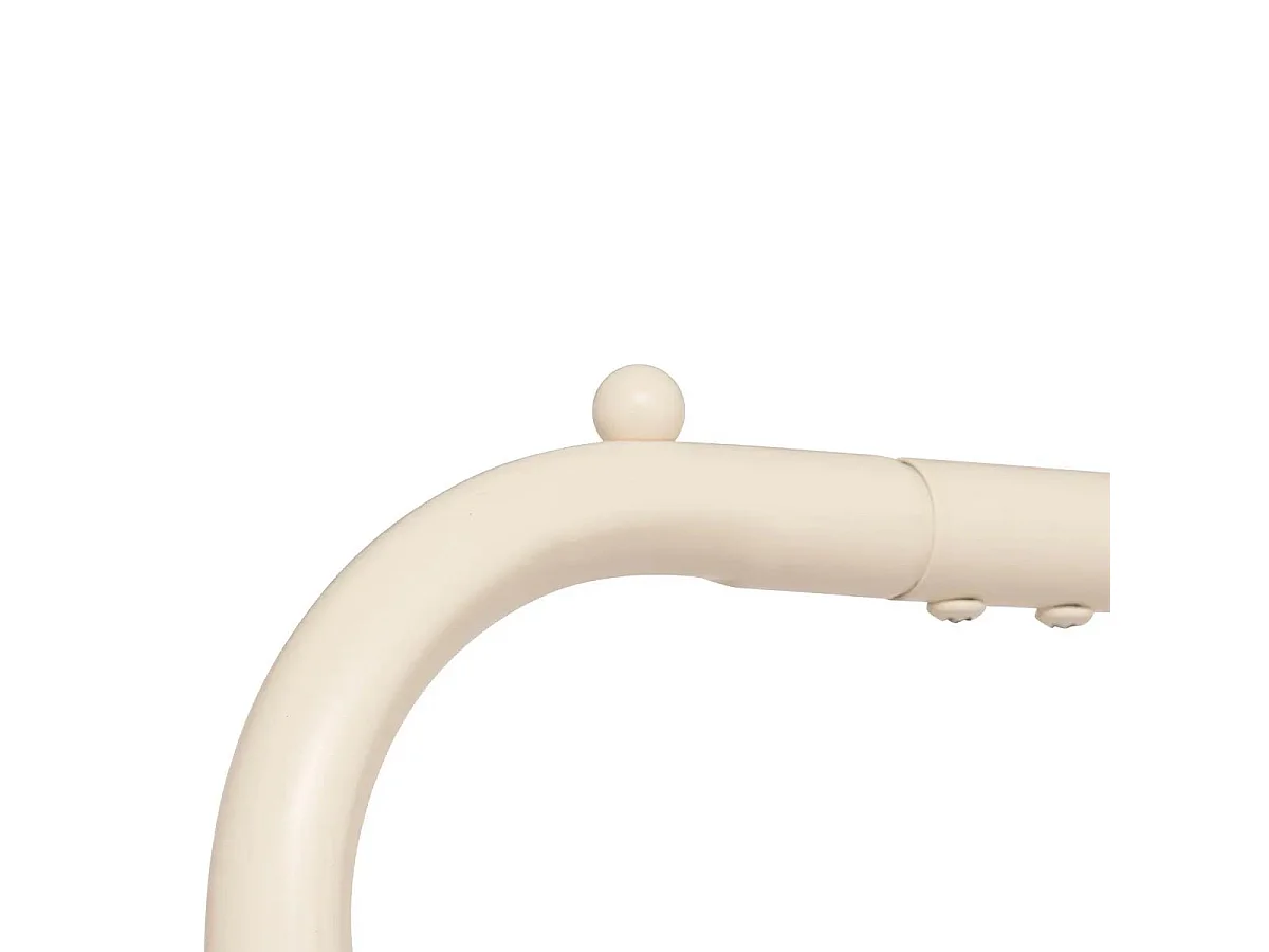 Portant à Vêtements Double Barre "Liny" 179cm Beige
