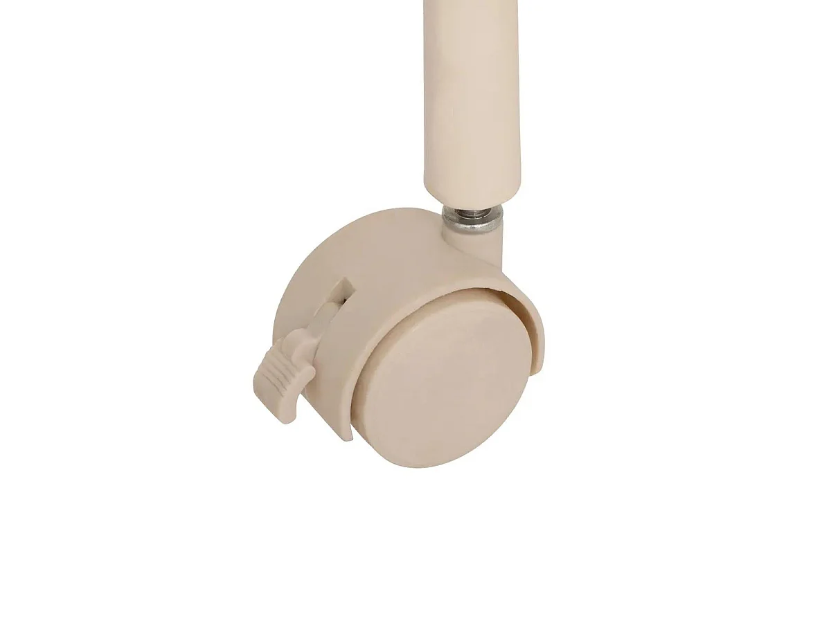 Portant à Vêtements Double Barre "Liny" 179cm Beige