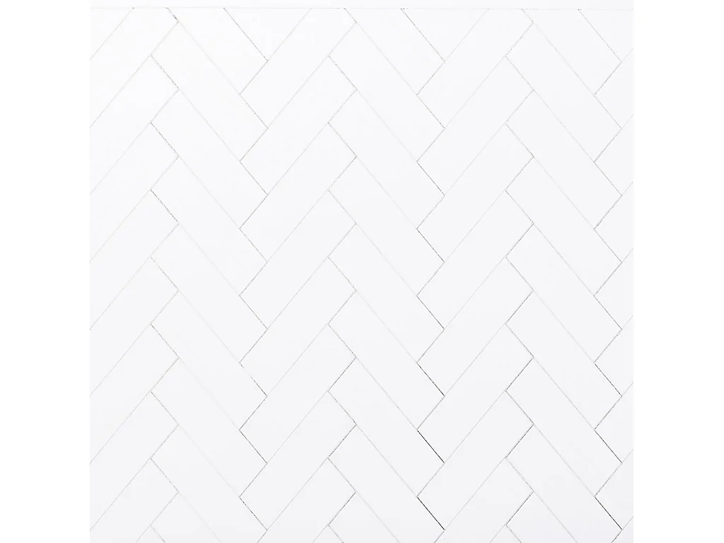 Tête de lit en bois blanc 160x07x100