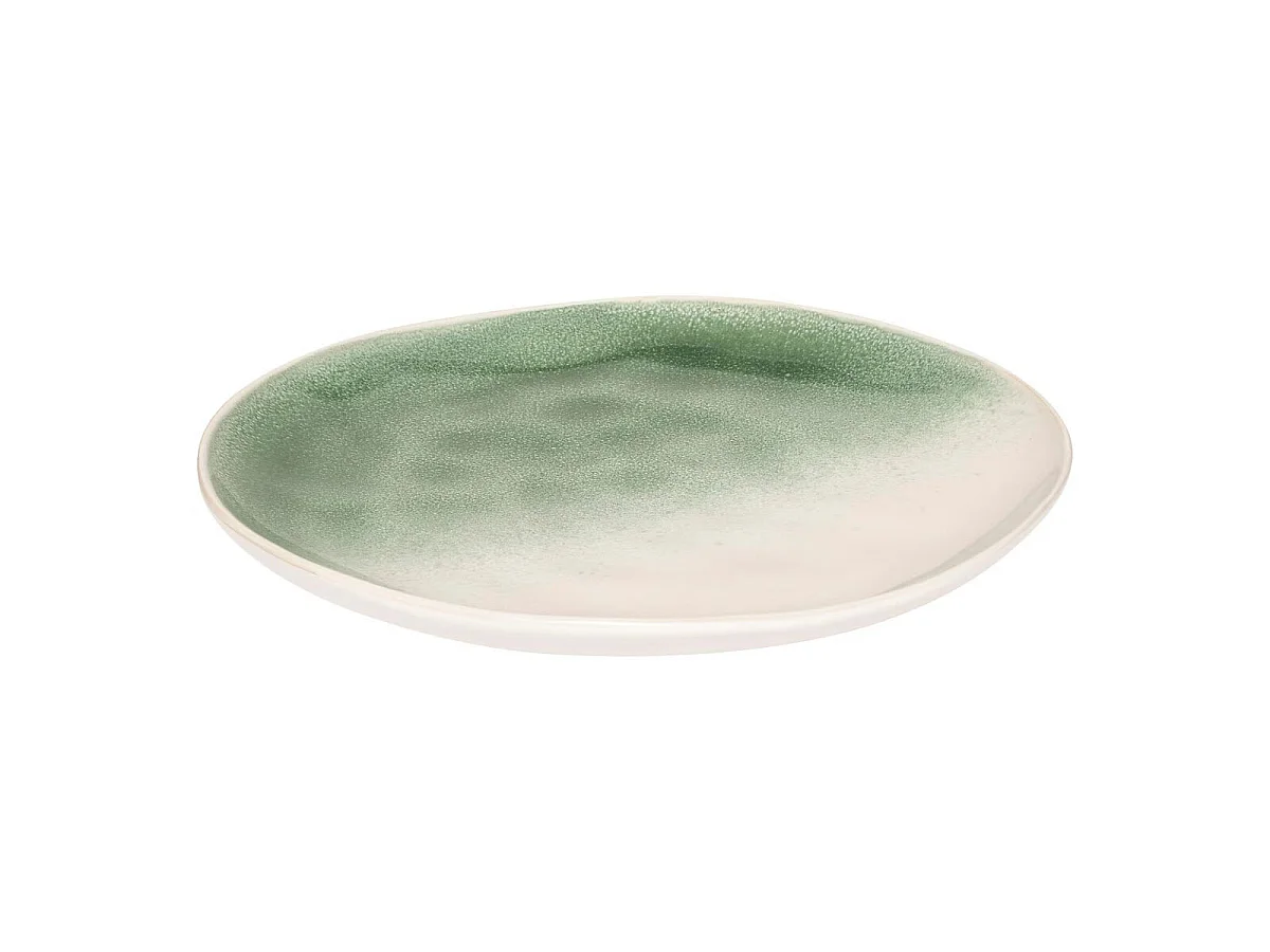 Lot de 6 Assiettes à Dessert "Mala" 20cm Vert