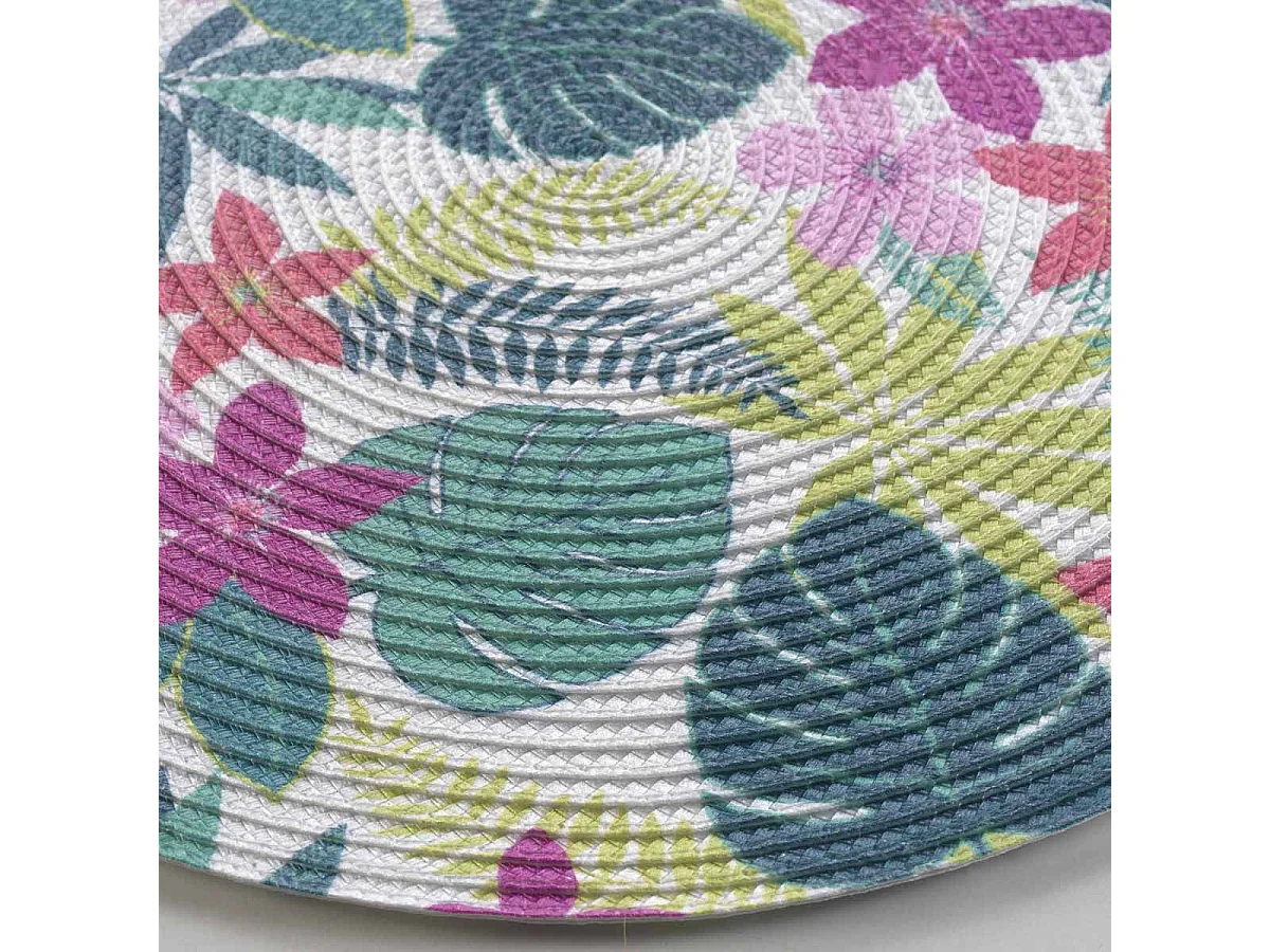 Set de Table Imprimé "Louisa" 35cm Multicolore