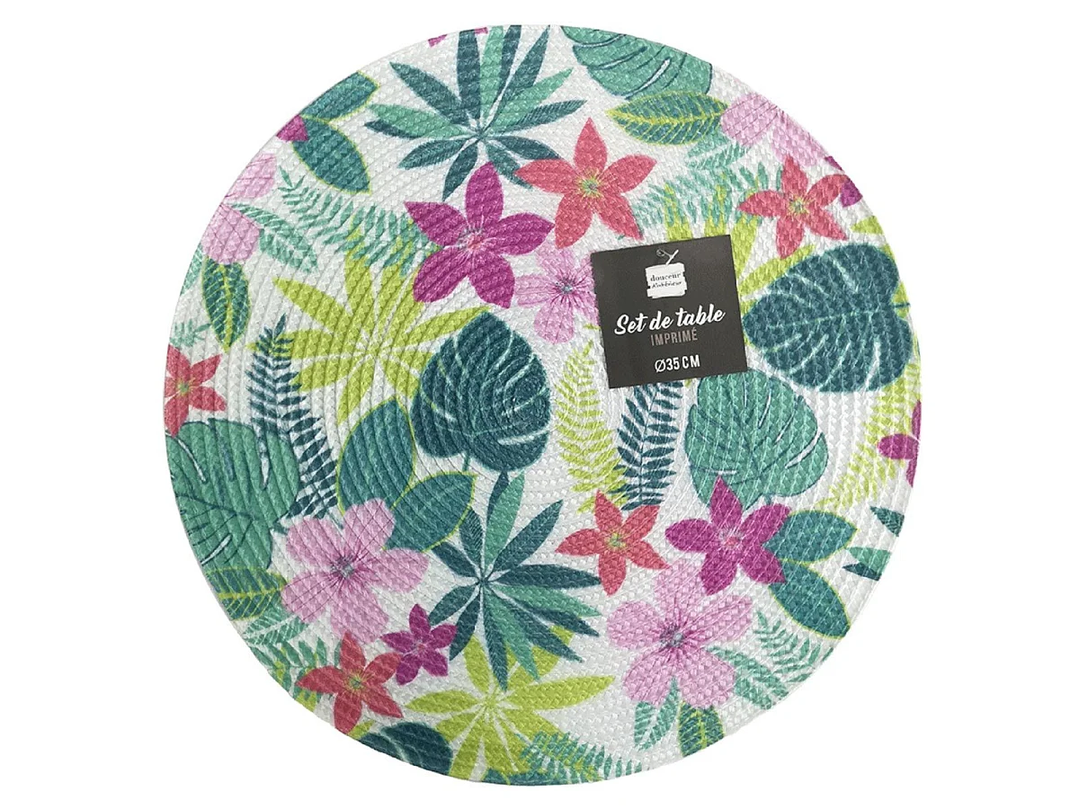 Set de Table Imprimé "Louisa" 35cm Multicolore
