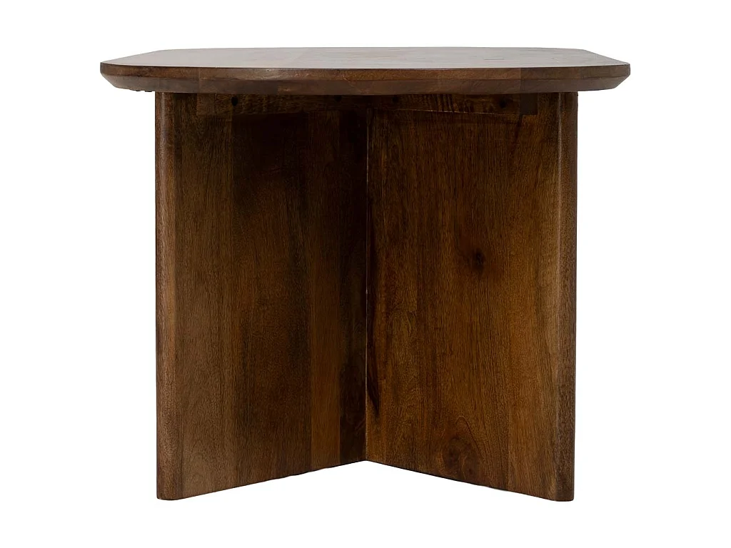 Mesa de centro natural, 109x53x43h cm