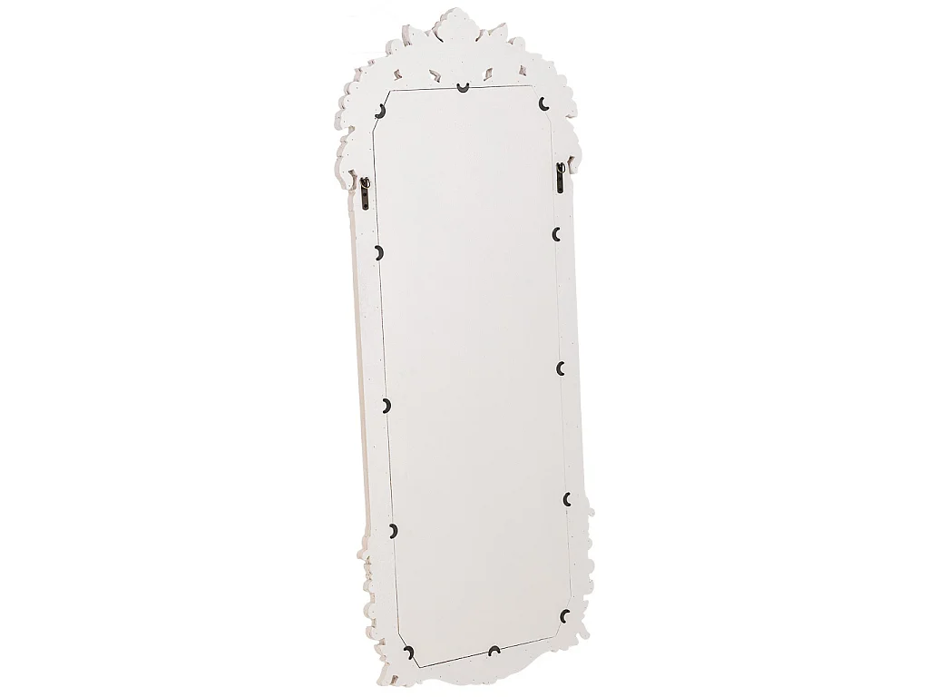 Miroir en bois blanc 66x3x154 cm