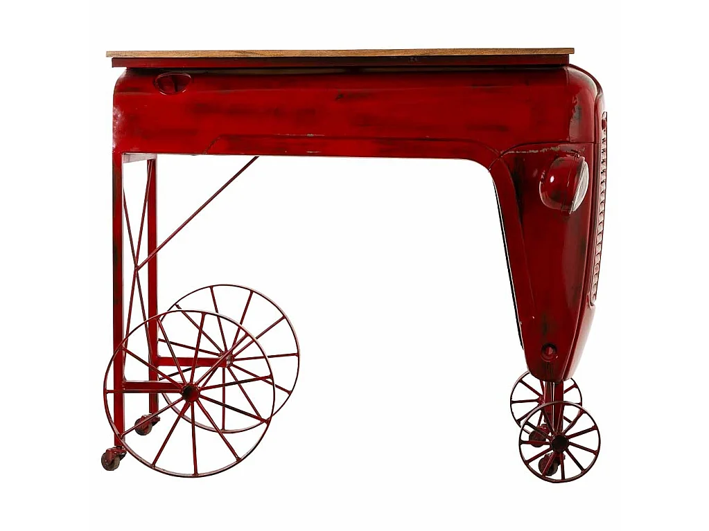 Recibidor con ruedas 117x71x107h cm