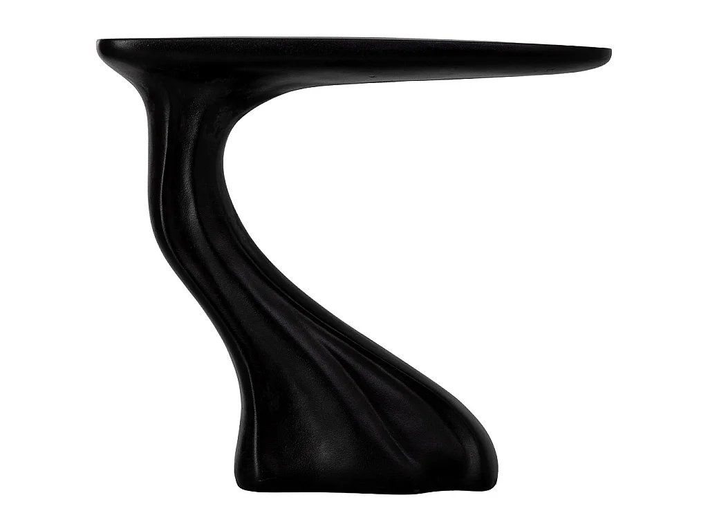 Móveis de entrada em metal preto e madeira 98x26x85h cm