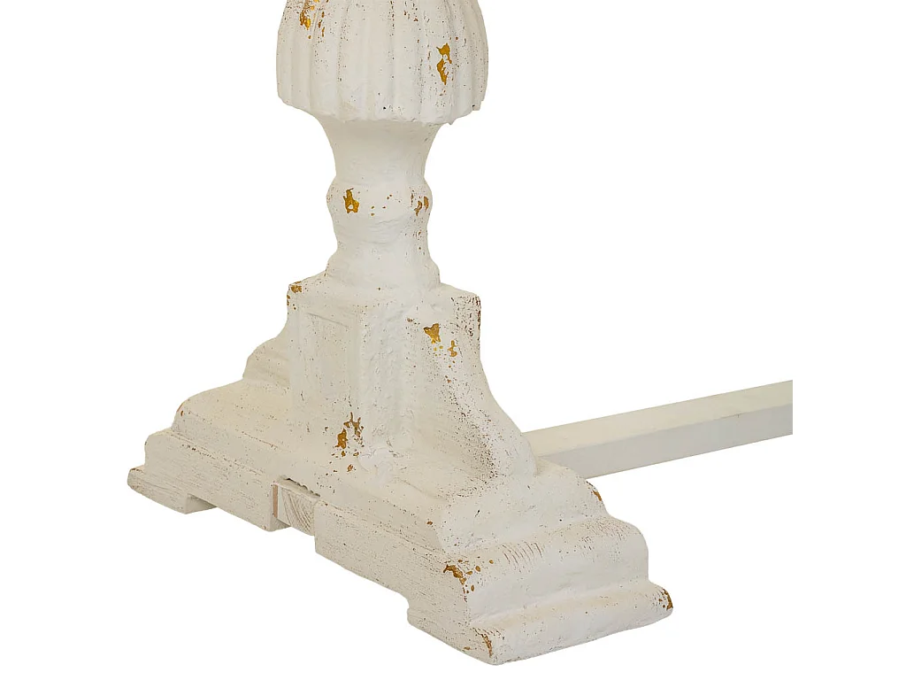 Mesa de entrada em madeira castanha 150x80x72h cm