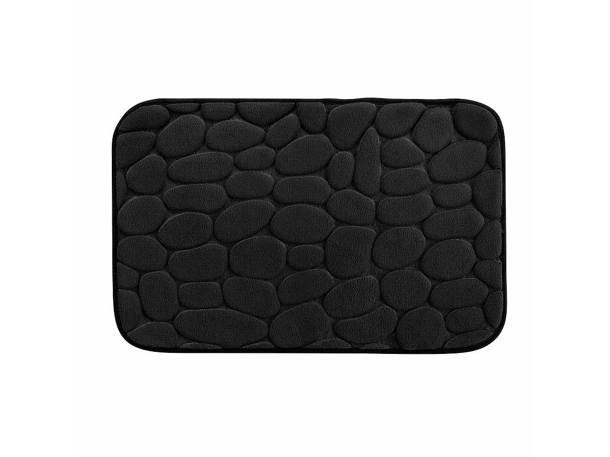 Tapis de Bain "Ricochet" 50x80cm Noir