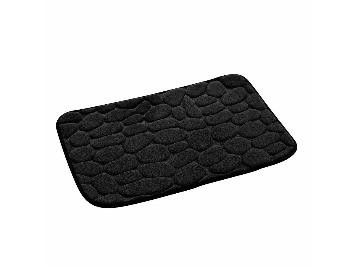 Tapis de Bain "Ricochet" 50x80cm Noir
