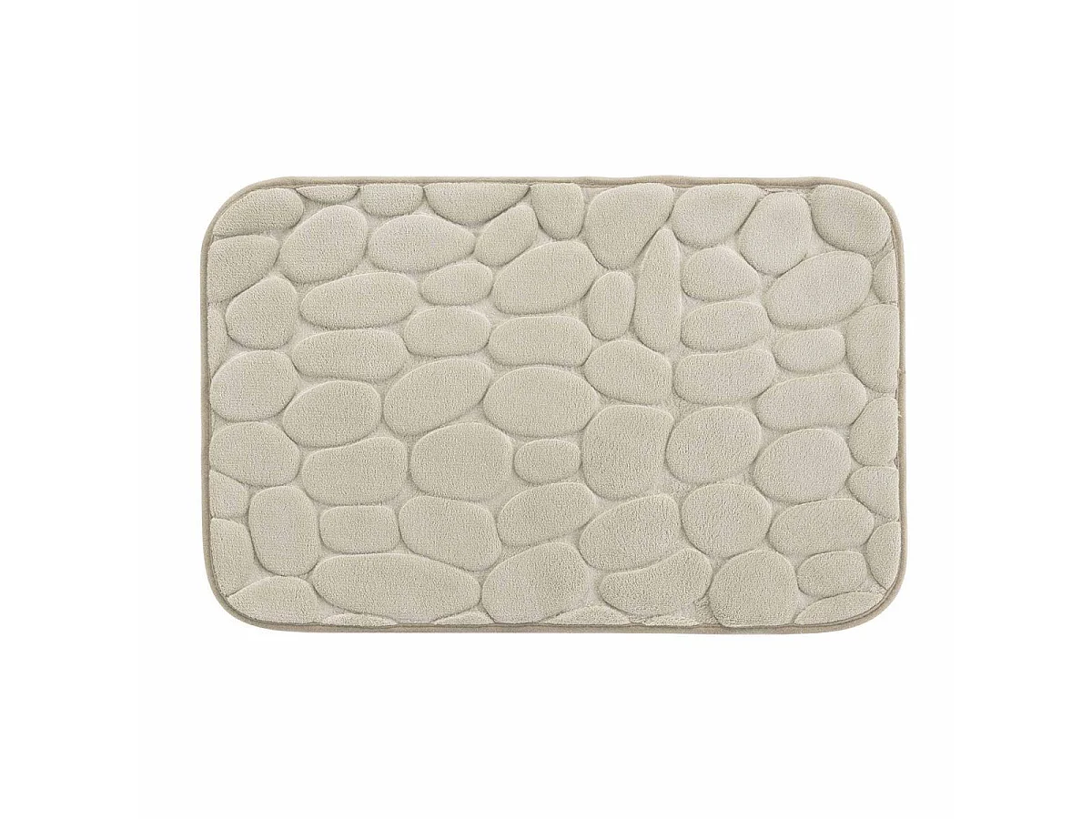 Tapis de Bain "Ricochet" 50x80cm Taupe