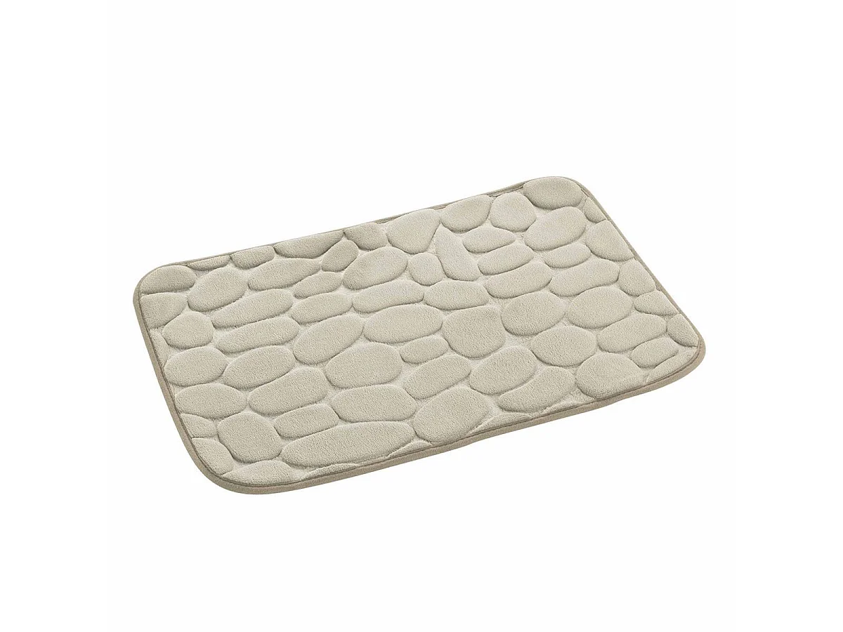 Tapis de Bain "Ricochet" 50x80cm Taupe