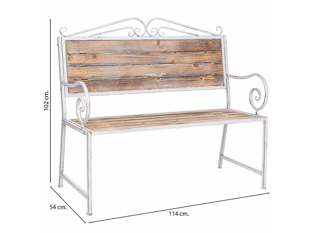 Panca grigio 114x54x102