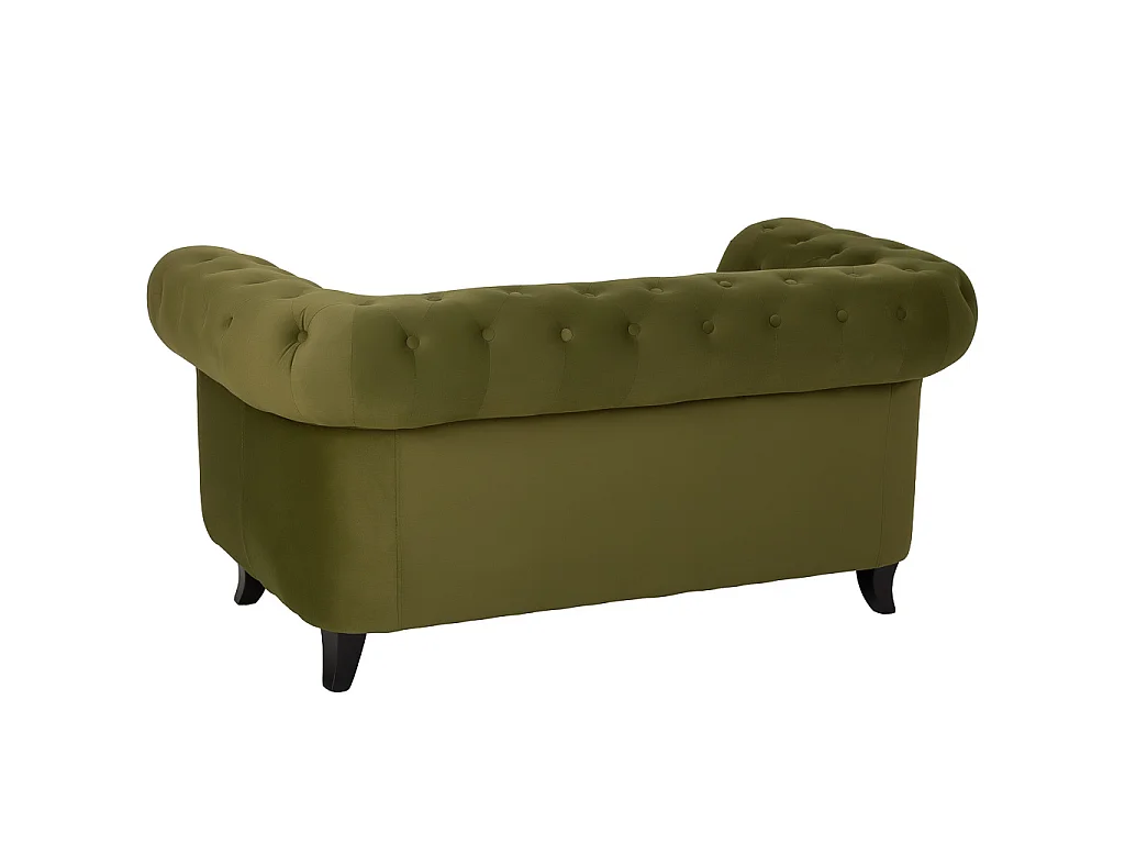 Divano verde 160x82x76h cm