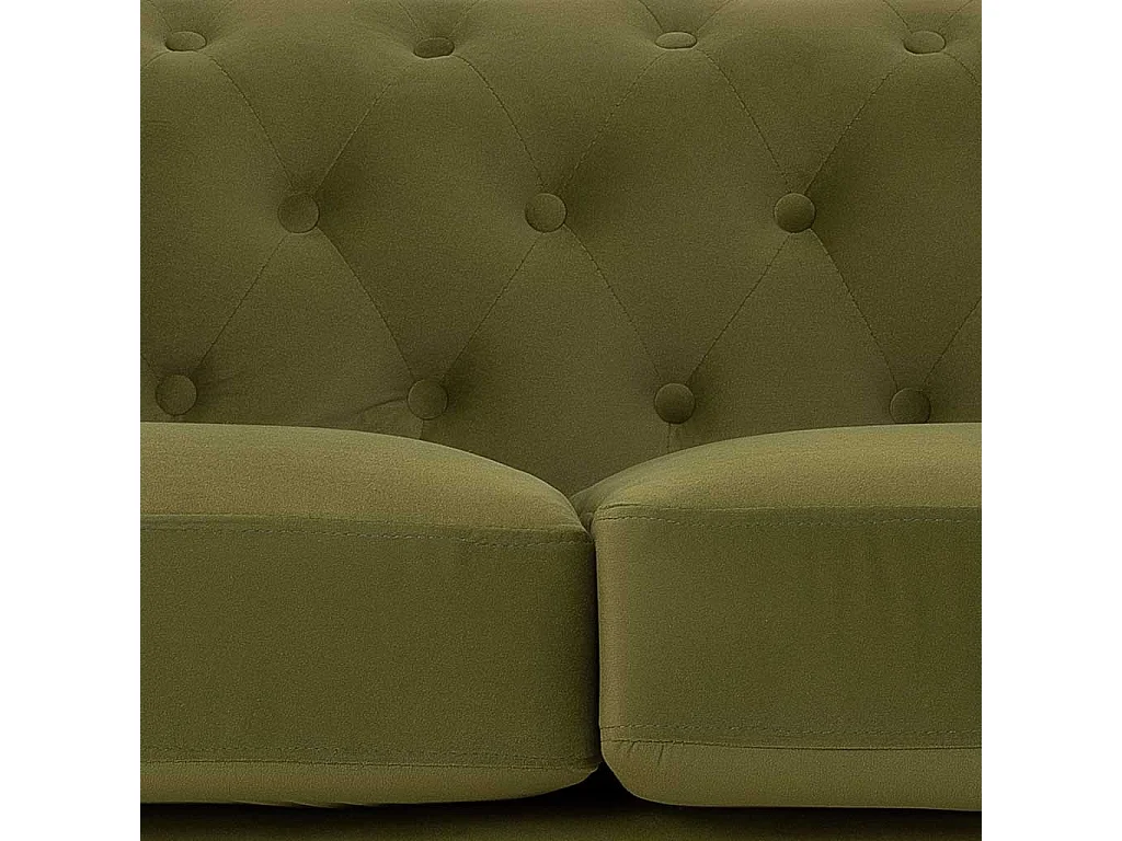 Divano verde 160x82x76h cm