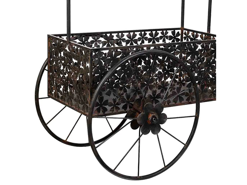 Carrinho expositor de metal 194.95x73.03x237.49h cm