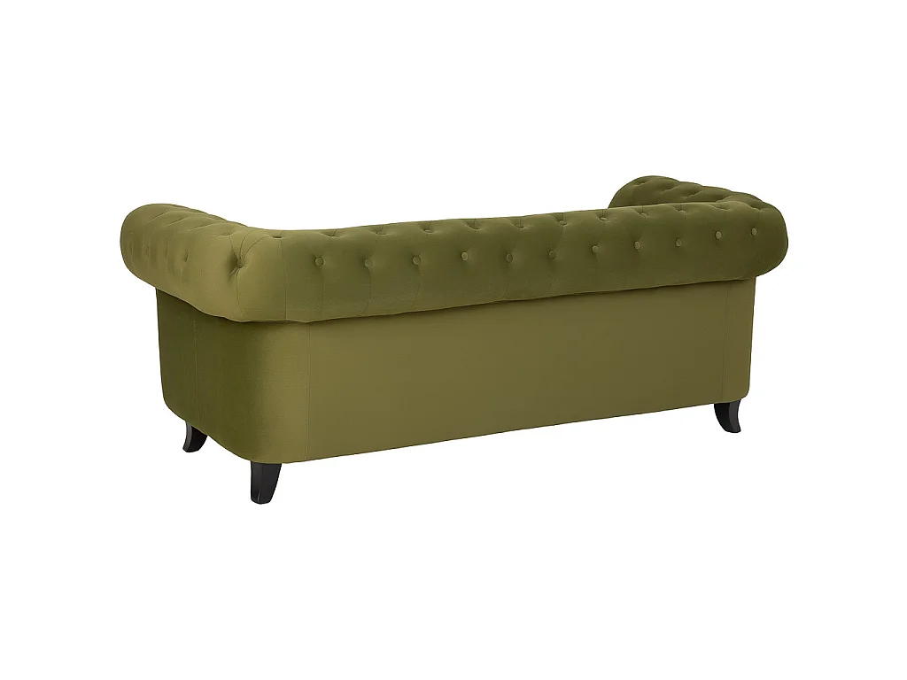 Divano verde 199x82x76h cm